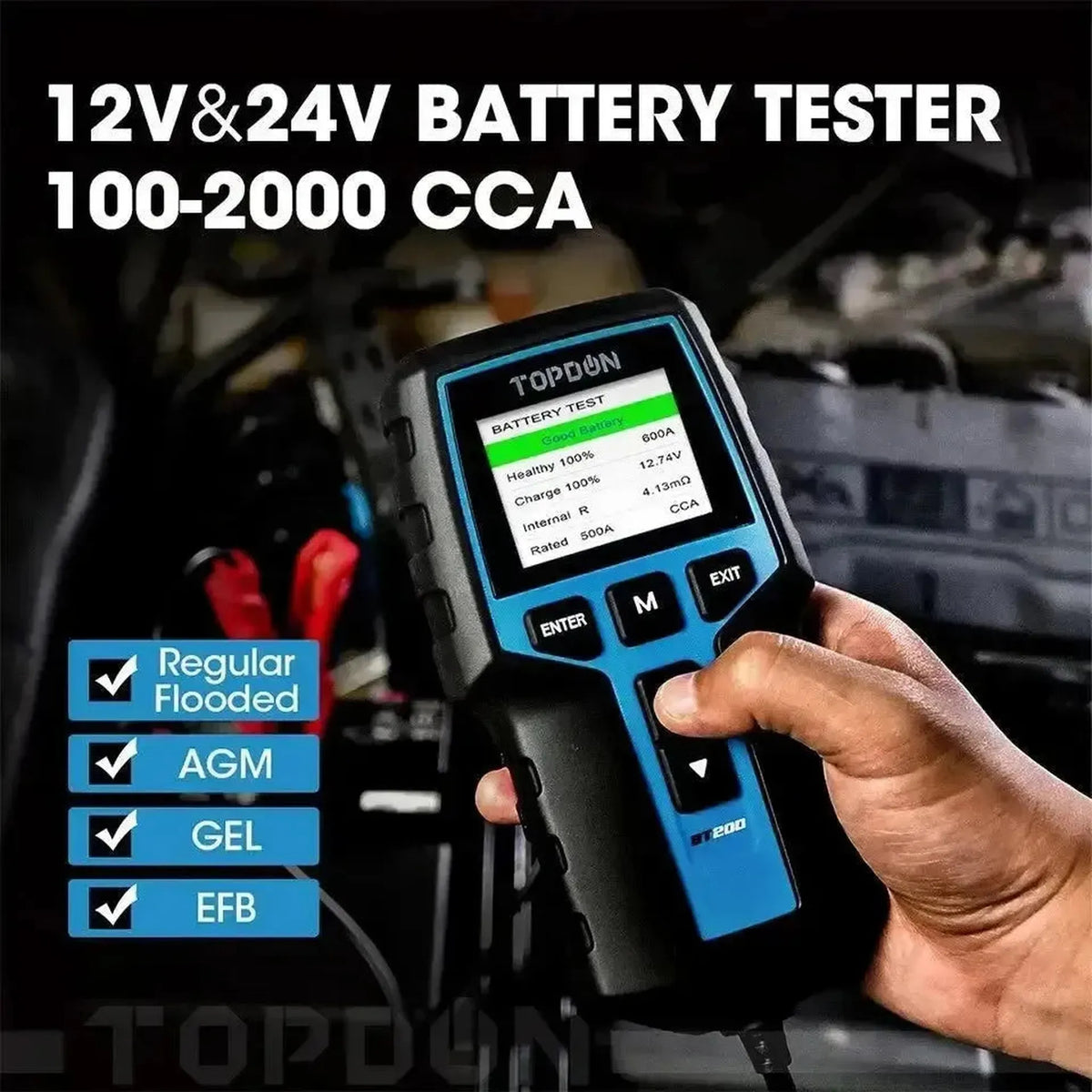 Topdon BT200 | Batteritester