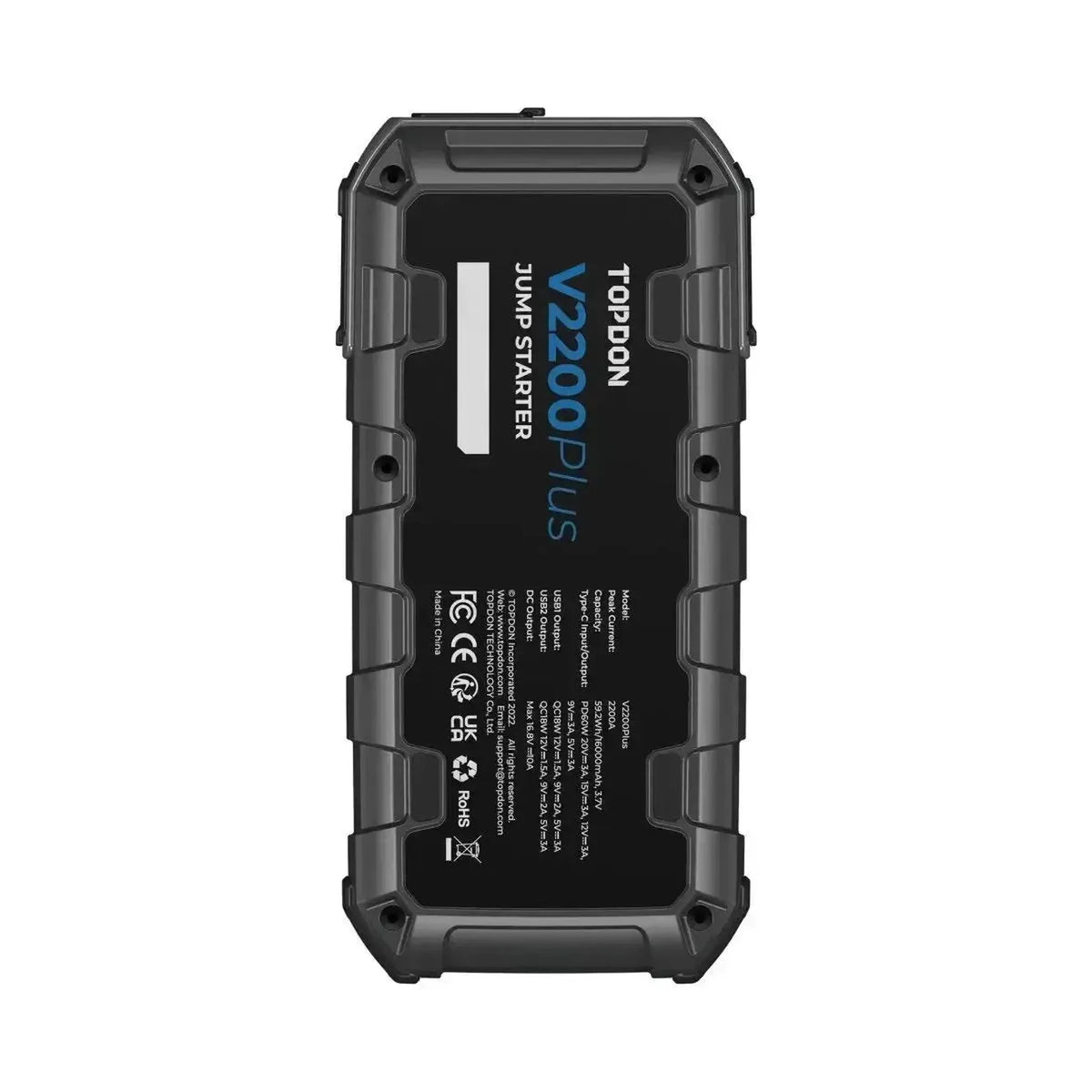 Topdon V2200Plus | Strømbooser