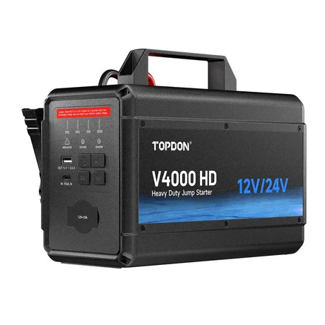 Topdon V4000 HD | Startstrømsforsyning