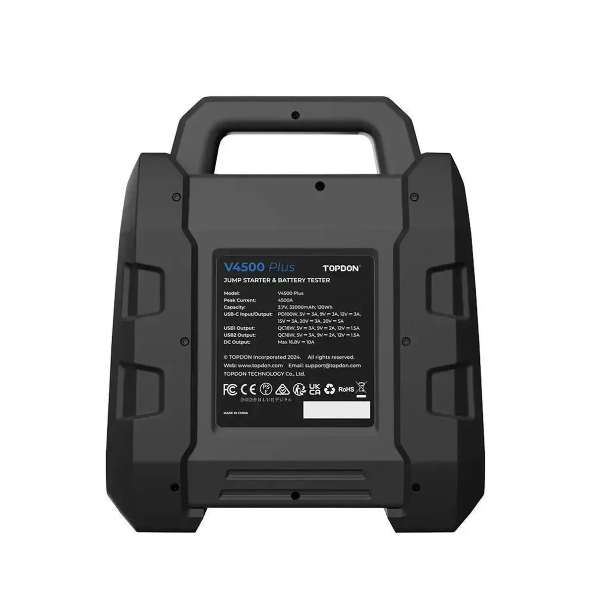 Topdon V4500 Plus | Starthjælper