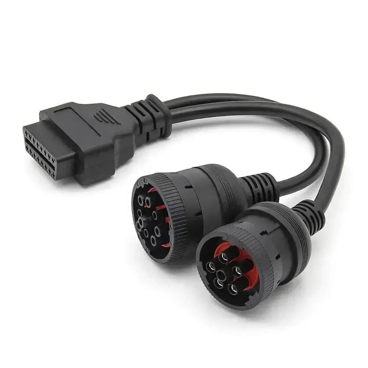 Universel 6+9 J1708+J1939 – 16-polet OBD2 adapterkabel | Erhvervs- og arbejdskøretøjer