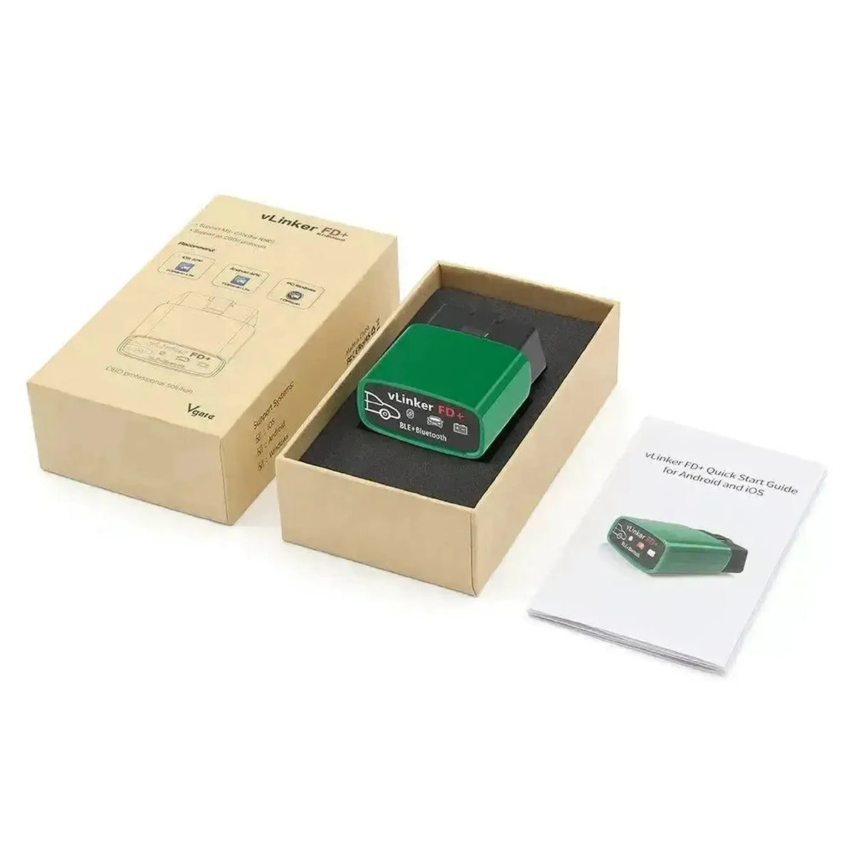 Vgate vLinker FD+ | ELM327-Grænseflade (Bluetooth 4.0)
